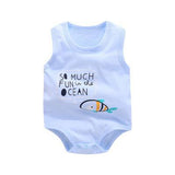 Sleeveless Vest Jumpsuit For Baby