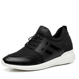 Mens Sneakers Rubber Shoes Height Increase 6cm 8cm Running Gym Male Breathable Casual Shoe Lightweight Sports Footwear For Men