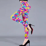 Workout High Waist Elastic Pants