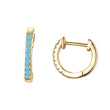Small Circle Hoop Earrings For Women