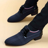 Leather Breathable Shoes For Men