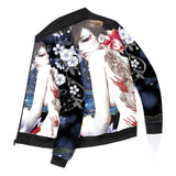 Men's Spring Autumn New Trend Hip-hop Harajuku Style Printed Zipper Long-sleeved Flight Suit Men's Jacket Baseball Uniform