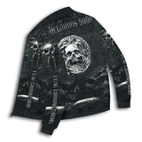 Men's Spring Autumn New Trend Hip-hop Harajuku Style Printed Zipper Long-sleeved Flight Suit Men's Jacket Baseball Uniform