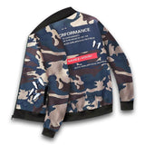 Men's Spring Autumn New Trend Hip-hop Harajuku Style Printed Zipper Long-sleeved Flight Suit Men's Jacket Baseball Uniform