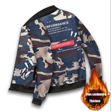Men's Spring Autumn New Trend Hip-hop Harajuku Style Printed Zipper Long-sleeved Flight Suit Men's Jacket Baseball Uniform