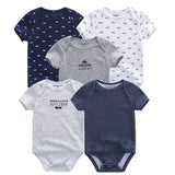 5-pack infant Jumpsuit