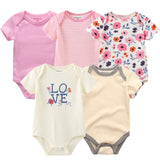 5-pack infant Jumpsuit