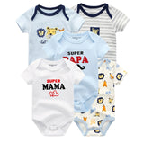 5-pack infant Jumpsuit
