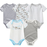 5-pack infant Jumpsuit