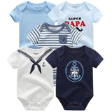 5-pack infant Jumpsuit