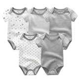 5-pack infant Jumpsuit