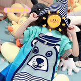 Kids Hooded Bath Towel