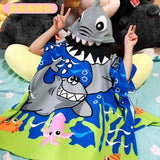 Kids Hooded Bath Towel