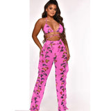 Tie Dye Print Set with Panties