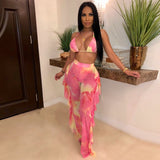Tie Dye Print Set with Panties