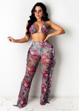 Tie Dye Print Set with Panties