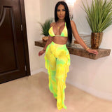 Tie Dye Print Set with Panties