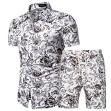 Men-sleeved Printed Shirts