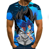 Goku Anime Shirt Clothes Summer T-Shirt