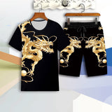 Suit men's short-sleeved T-shirt
