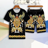 Suit men's short-sleeved T-shirt