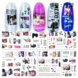 raffiti Designer Gel Polish Nail Sticker