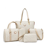 5-piece Set Luxury Brand Women Hand Bag PU Leather Purse Bags Shoulder Messenger Ladies Handbag Bolsa Feminina