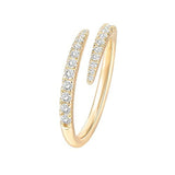 New  Classic Wedding Rings for Women Fashion Two Tone X Shape Cross Dazzling CZ Ring Female Engagement Jewelry