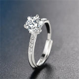 New  Classic Wedding Rings for Women Fashion Two Tone X Shape Cross Dazzling CZ Ring Female Engagement Jewelry