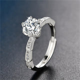 New  Classic Wedding Rings for Women Fashion Two Tone X Shape Cross Dazzling CZ Ring Female Engagement Jewelry