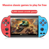 Retro Video Game Console Player Handheld Gaming Portable Portal Mini Arcade Videogames Electronic Machine Retro game Play Video