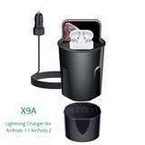 Bonola Fast Wireless Car Charger Cup for Samsung S21 S2Fe/Note10 Plus 10W Qi Wireless Charging Car Cup for iPhone 13 12 Pro 11