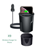 Bonola Fast Wireless Car Charger Cup for Samsung S21 S2Fe/Note10 Plus 10W Qi Wireless Charging Car Cup for iPhone 13 12 Pro 11