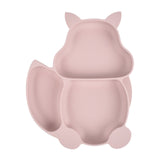 4/6/8 PCS Baby Soft Silicone Sucker Bowl Plate Cup Bibs Spoon Fork Sets Non-slip Tableware Children&#39;s Feeding Dishes BPA Free