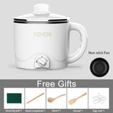 220V Mini Multifunction Electric Cooking Machine Household Single/Double Layer Hot Pot Multi Electric Rice Cooker Non-stick Pan