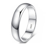 With Certificate Original 18K White Gold Color Ring Luxury 2.0ct Lab Diamond Wedding Bands Bride Women anillos de plata ley 925