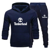 Couple Tracksuit Fashion Print Sweatshirt and Sweatpant 2 Pieces Lovers Casual Sport Outfit Men Clothing Women Hoodie Suit