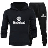 Couple Tracksuit Fashion Print Sweatshirt and Sweatpant 2 Pieces Lovers Casual Sport Outfit Men Clothing Women Hoodie Suit