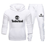 Couple Tracksuit Fashion Print Sweatshirt and Sweatpant 2 Pieces Lovers Casual Sport Outfit Men Clothing Women Hoodie Suit
