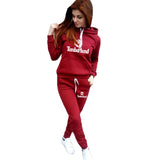 Couple Tracksuit Fashion Print Sweatshirt and Sweatpant 2 Pieces Lovers Casual Sport Outfit Men Clothing Women Hoodie Suit