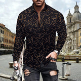 Printed Hawaii Casual Shirts Brand Streetwear Men