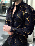 Printed Hawaii Casual Shirts Brand Streetwear Men