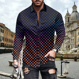 Printed Hawaii Casual Shirts Brand Streetwear Men
