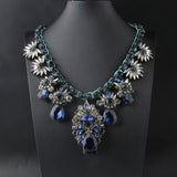 Shourouk Vintage High Quality Fashion Necklaces Choker Statement Necklace &amp; Pendant Flower Crystal Women Luxury Jewelry