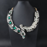 Shourouk Vintage High Quality Fashion Necklaces Choker Statement Necklace &amp; Pendant Flower Crystal Women Luxury Jewelry